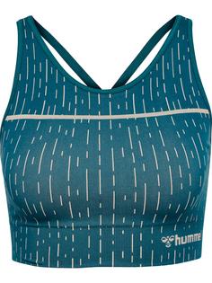 hummel hmlMT DROPS SEAMLESS SPORTS BRA Sport-BH Damen STARGAZER/SILVER LINING