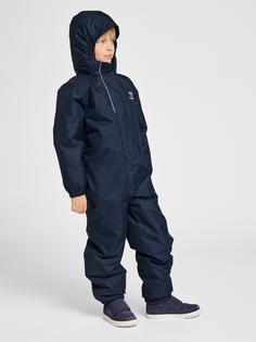 Rückansicht von hummel hmlSOUL TEX SNOWSUIT Softshellhose Kinder BLACK IRIS