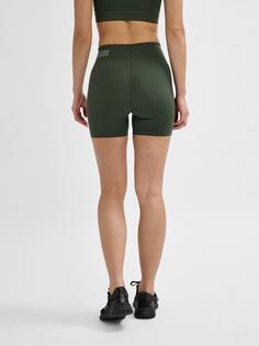 Rückansicht von hummel hmlTE FUNDAMENTAL MW TIGHT SHORTS Funktionsshorts Damen CLIMBING IVY