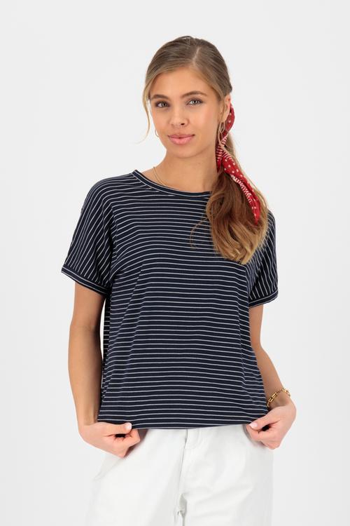 Rückansicht von ALIFE AND KICKIN SunAK Z T-Shirt Damen marine