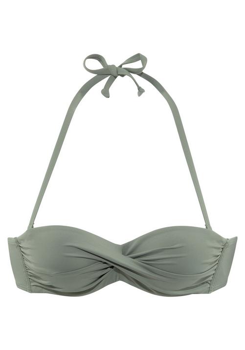 S.OLIVER Bandeau-Bikini-Top Bikini Oberteil Damen