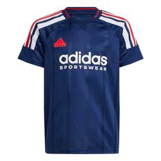 adidas Tiro Nations Pack Kids T-Shirt Fanshirt Kinder Team Navy Blue 2 / White / Better Scarlet