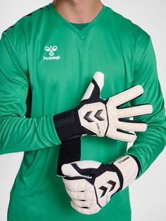 Rückansicht von hummel hmlGK GLOVES SUPER GRIP Handschuhe WHITE/BLACK