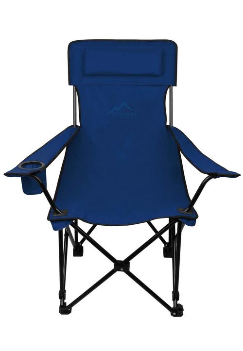 Rückansicht von normani Outdoor Sports Nipigon Campingstuhl Blau