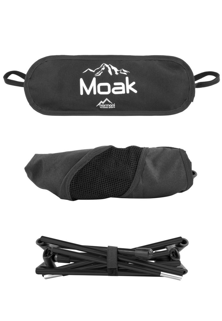normani Outdoor Sports normani Outdoor Sports Moak Campingstuhl - Schwarz - 2 | SportScheck