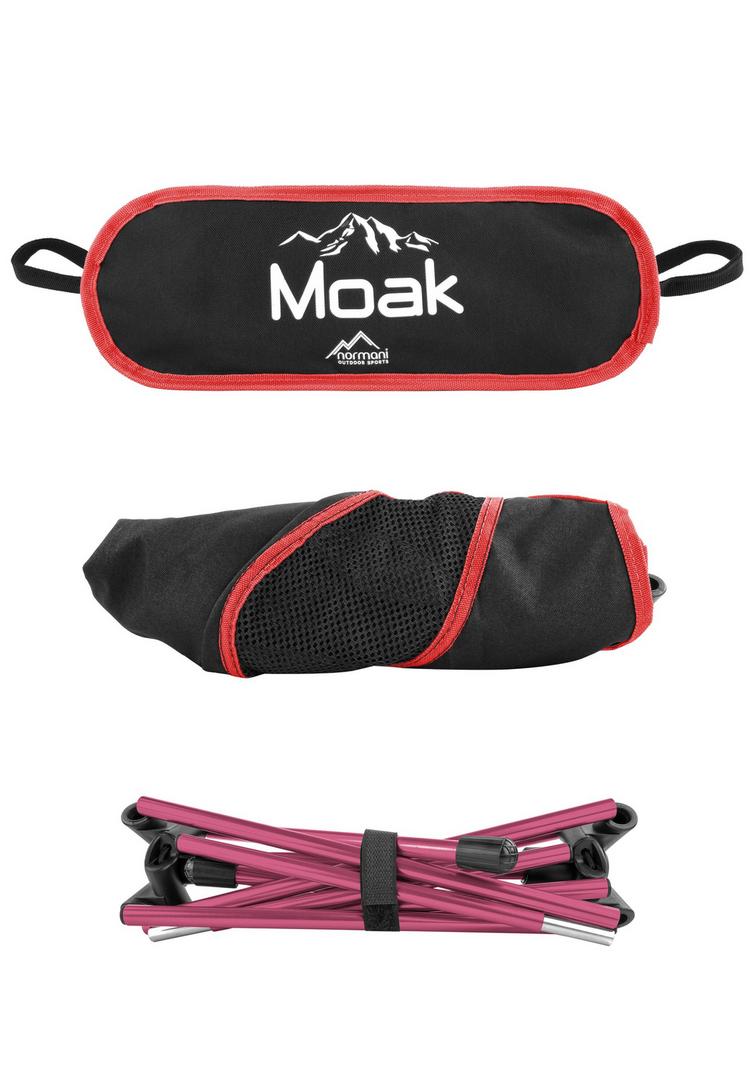 normani Outdoor Sports normani Outdoor Sports Moak Campingstuhl - Rot - 2 | SportScheck