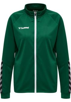 hummel hmlAUTHENTIC WOMEN POLY ZIP JACKET Trainingsjacke Damen EVERGREEN