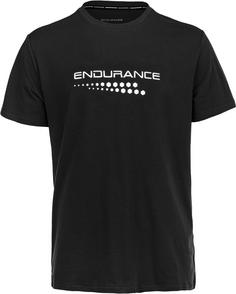 Endurance Ostuno Printshirt Herren 1001 Black
