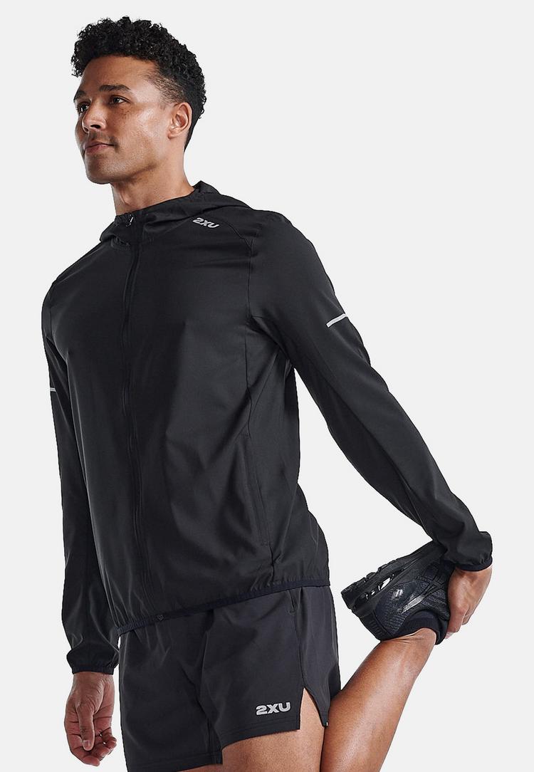 2XU 2XU Aero Jacket Laufjacke Herren - black-silver reflective - 1 | SportScheck