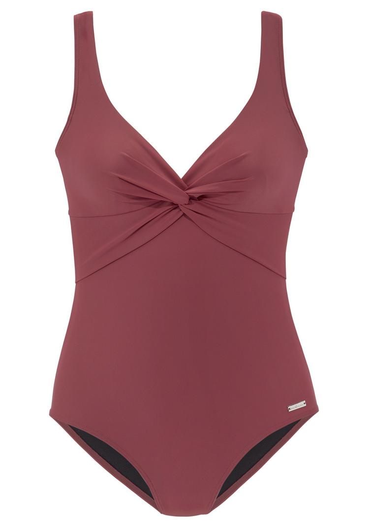 Lascana Lascana Badeanzug Badeanzug Damen - rostrot - 1 | SportScheck