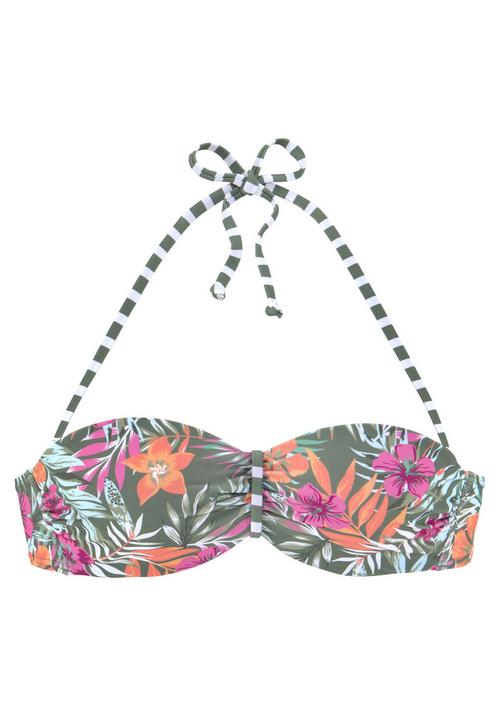 VENICE BEACH Bandeau-Bikini-Top Bikini Oberteil Damen