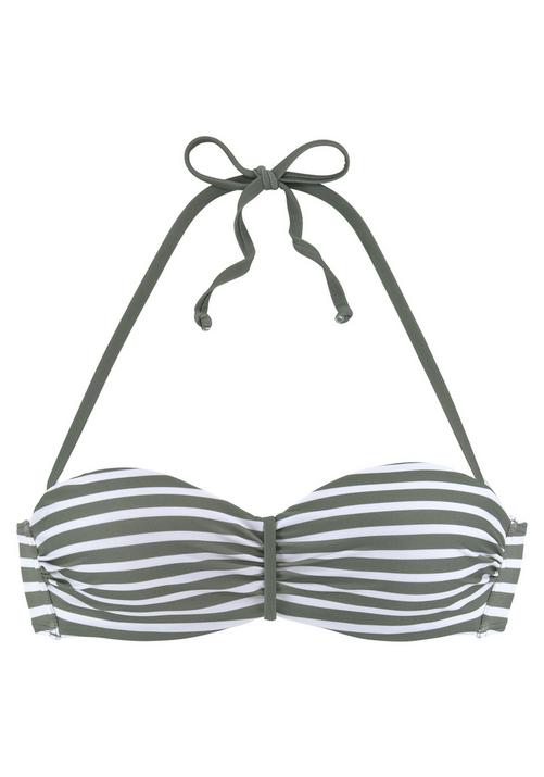VENICE BEACH Bandeau-Bikini-Top Bikini Oberteil Damen