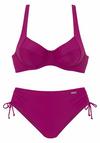 Lascana B&uuml;gel-Bikini Bikini Set Damen - fuchsia