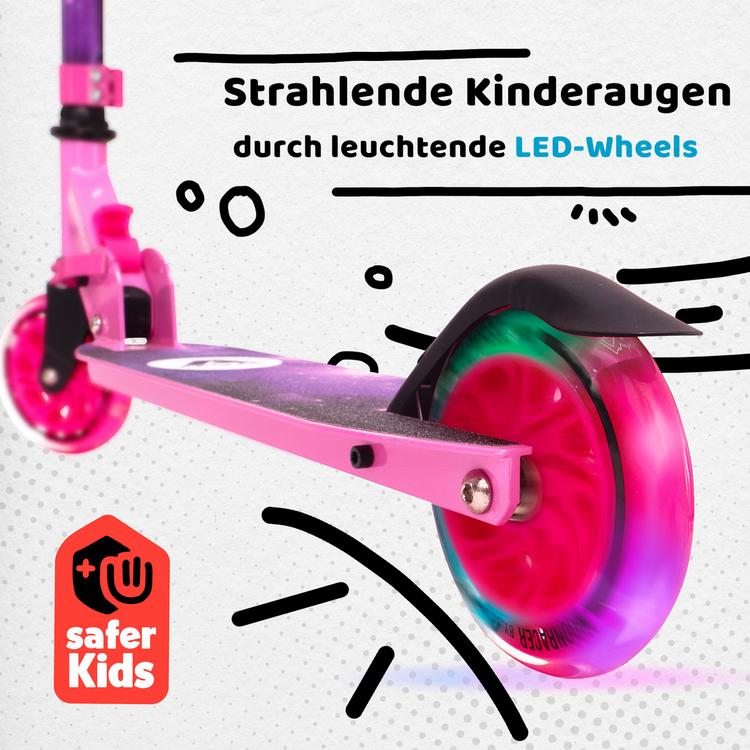 Apollo Apollo Moonracer 125 mm Scooter - pink-lila - 1 | SportScheck