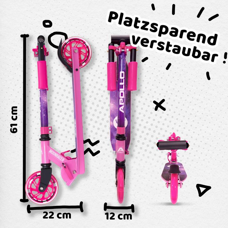 Apollo Apollo Moonracer 125 mm Scooter - pink-lila - 2 | SportScheck
