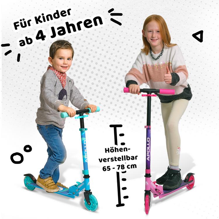 Apollo Apollo Moonracer 125 mm Scooter - pink-lila - 3 | SportScheck