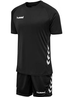 hummel hmlPROMO SET Trainingsanzug Herren BLACK