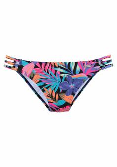 Bench Bikini-Hose Bikini Hose Damen schwarz-bedruckt