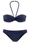 Lascana B&uuml;gel-Bandeau-Bikini Bikini Set Damen - blau