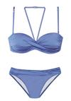 Lascana B&uuml;gel-Bandeau-Bikini Bikini Set Damen - hellblau