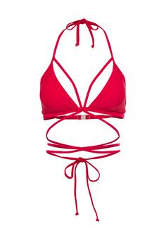 LSCN by Lascana Triangel-Bikini-Top Bikini Oberteil Damen beere