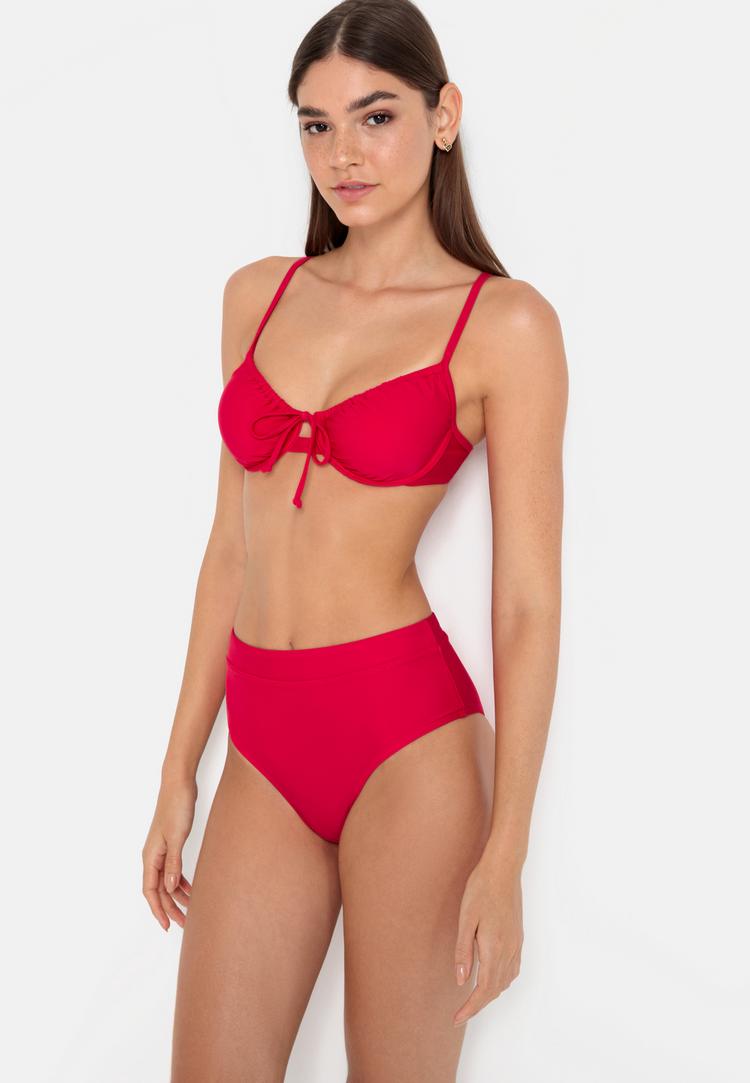 LSCN by Lascana LSCN by Lascana B&uuml;gel-Bikini-Top Bikini Oberteil Damen - beere - 1 | SportScheck