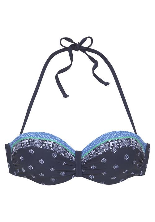 Lascana B&uuml;gel-Bandeau-Bikini-Top Bikini Oberteil Damen