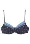 Lascana B&uuml;gel-Bikini-Top Bikini Oberteil Damen - nachtblau