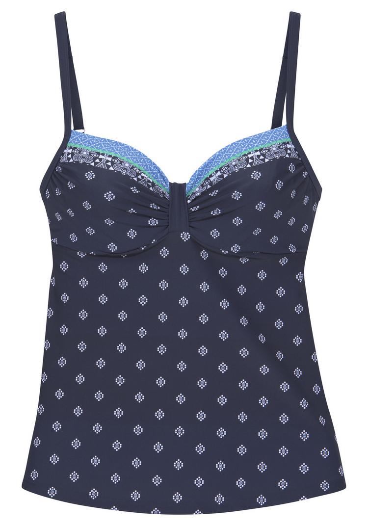 Lascana Lascana B&uuml;gel-Tankini-Top Bikini Oberteil Damen - nachtblau - 0 | SportScheck