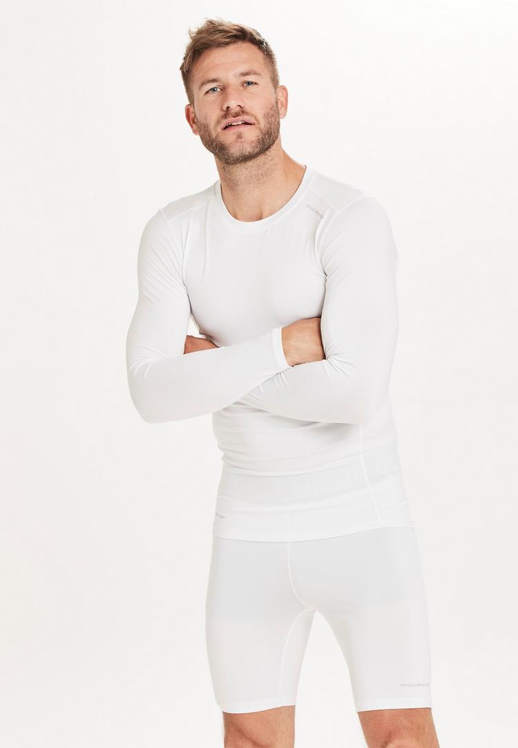 Endurance Endurance Power Langarmshirt Herren - 1002 White - 1 | SportScheck