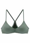 Bench Triangel-Bikini-Top Bikini Oberteil Damen - oliv