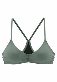 Bench Triangel-Bikini-Top Bikini Oberteil Damen - oliv