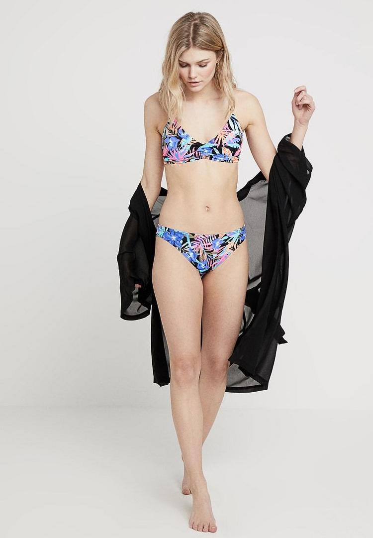 Bench Bench Triangel-Bikini-Top Bikini Oberteil Damen - schwarz-bedruckt - 2 | SportScheck