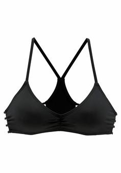 Bench Triangel-Bikini-Top Bikini Oberteil Damen schwarz