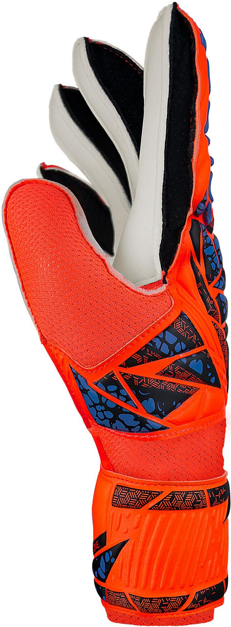 Reusch Reusch Attrakt Solid Junior Torwarthandschuhe - 2210 hyper orng/elec blue - 0 | SportScheck