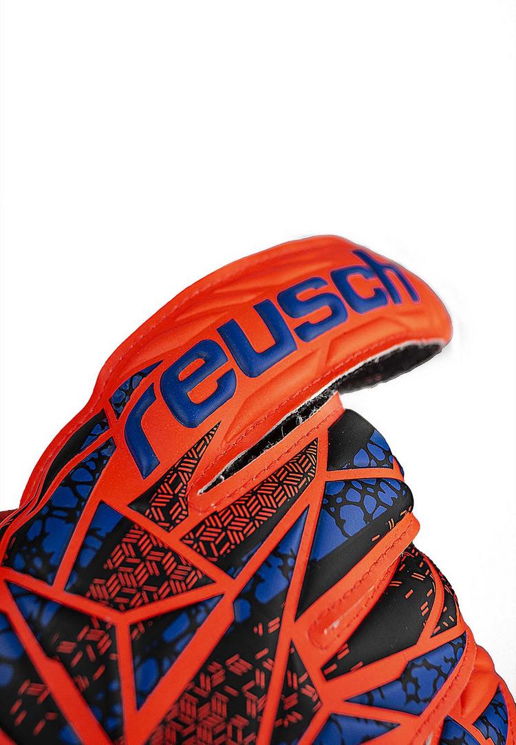 Reusch Reusch Attrakt Solid Junior Torwarthandschuhe - 2210 hyper orng/elec blue - 2 | SportScheck