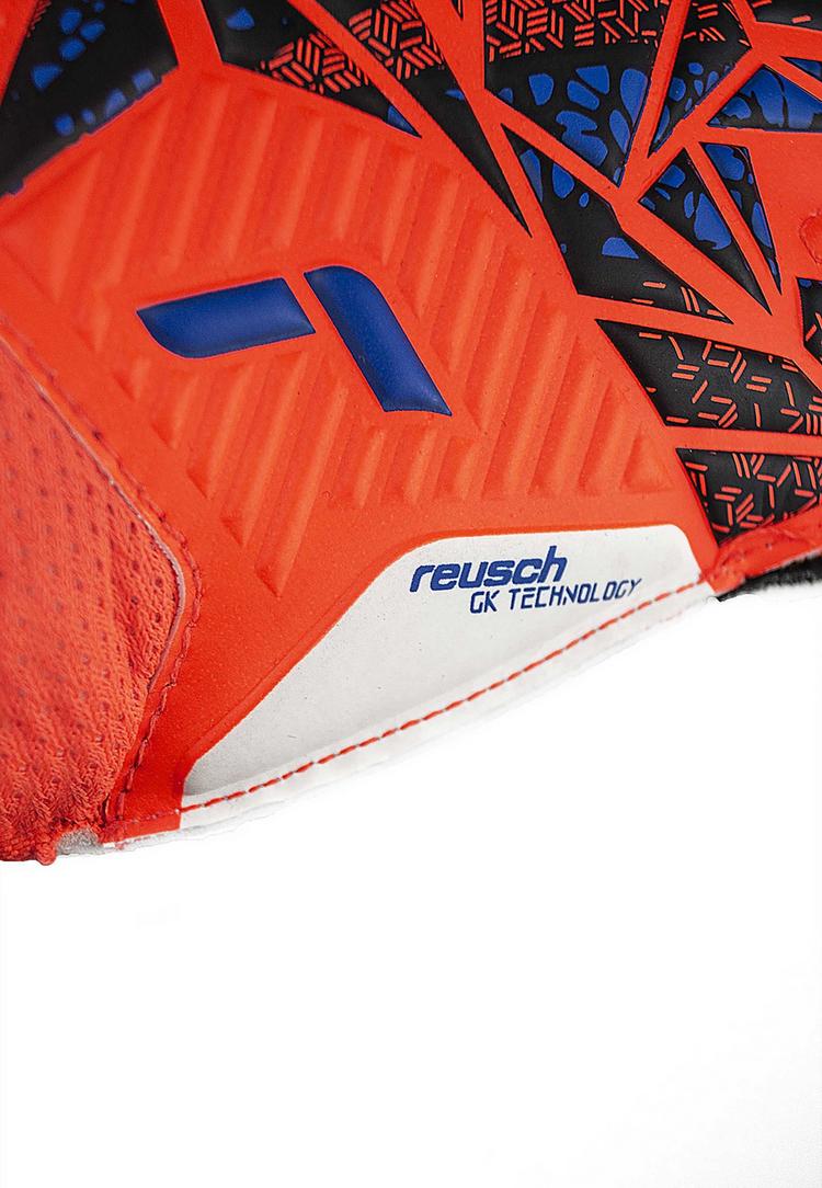 Reusch Reusch Attrakt Solid Junior Torwarthandschuhe - 2210 hyper orng/elec blue - 3 | SportScheck
