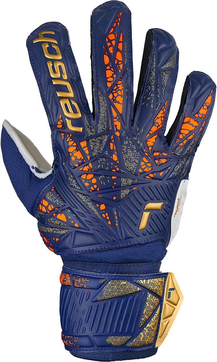 Reusch Reusch Attrakt Solid Torwarthandschuhe - 4410 premium blue/gold - 0 | SportScheck