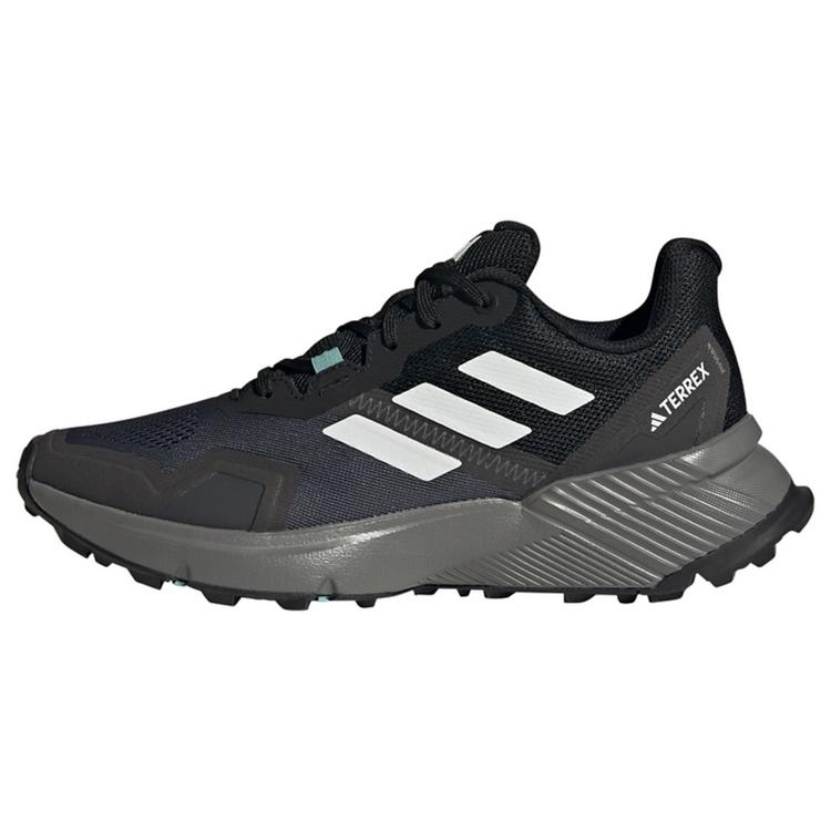 adidas adidas TERREX Soulstride Trailrunning-Schuh Laufschuhe Damen - Core Black / Crystal White / Grey Four - 0 | SportScheck