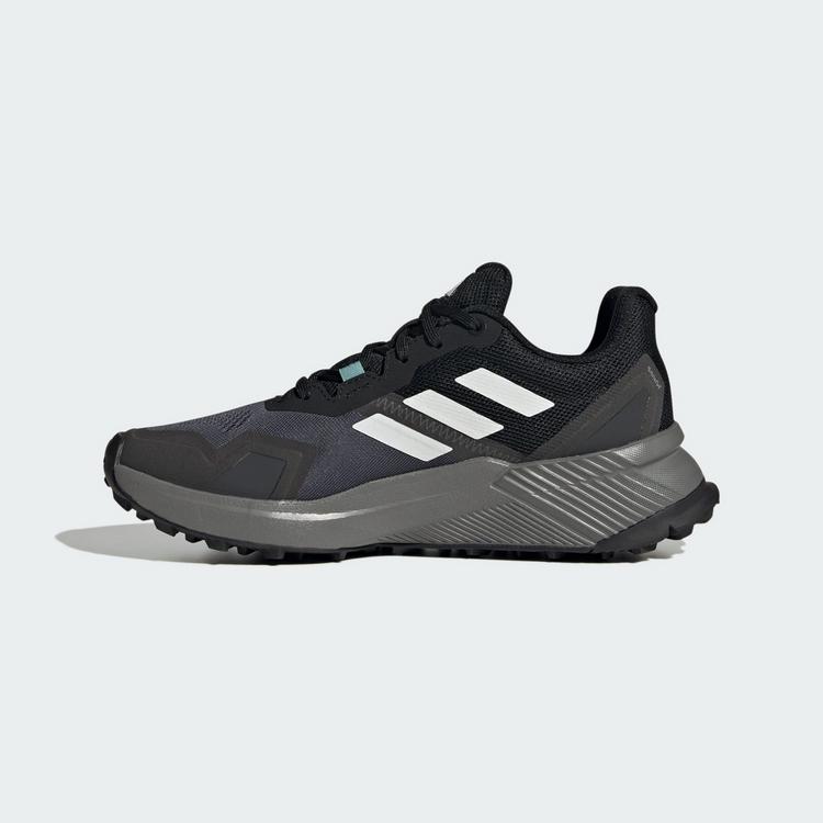 adidas adidas TERREX Soulstride Trailrunning-Schuh Laufschuhe Damen - Core Black / Crystal White / Grey Four - 5 | SportScheck