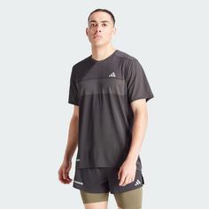 Rückansicht von adidas Ultimate adidas Engineered T-Shirt T-Shirt Herren Black / Grey Four