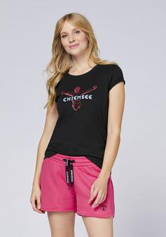Rückansicht von Chiemsee T-Shirt T-Shirt Damen 19-3911 Black Beauty