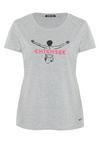 Chiemsee T-Shirt T-Shirt Damen - 17-4402M Neutral Gray Melange