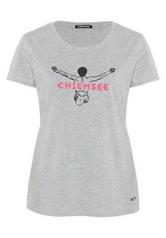 Chiemsee T-Shirt T-Shirt Damen 17-4402M Neutral Gray Melange