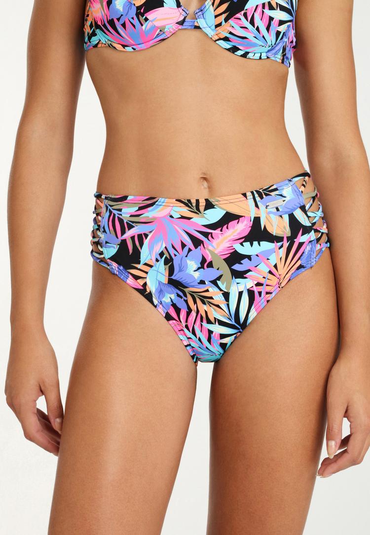 Bench Bench Highwaist-Bikini-Hose Bikini Hose Damen - schwarz-bedruckt - 1 | SportScheck
