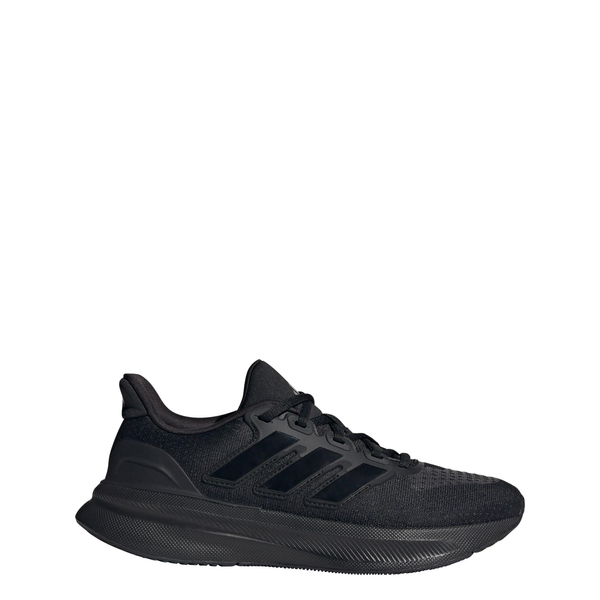 Adidas running shoes all black best sale