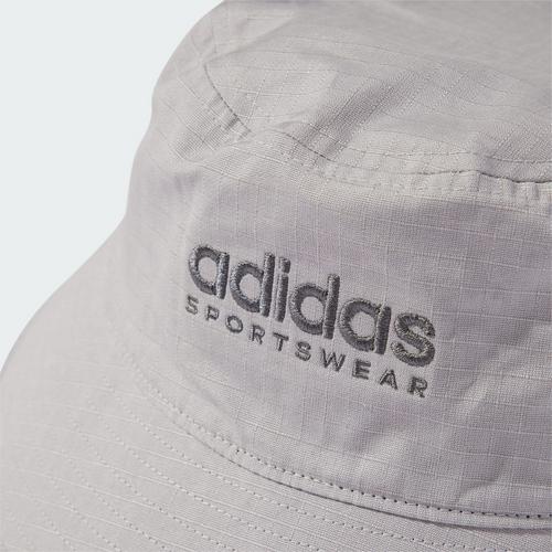 Rückansicht von adidas Classic Cotton Stoffhut Hut Grey Two / Grey Four