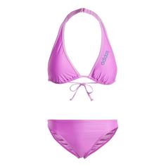 adidas Neckholder Bikini Bikini Set Damen Purple Burst / Preloved Purple