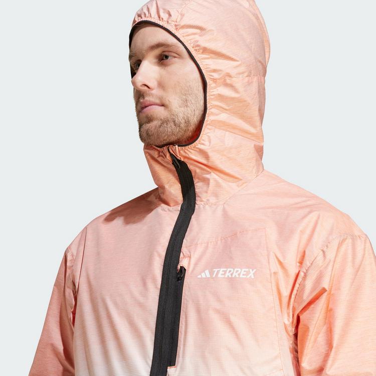 adidas adidas Terrex Xperior leichte Windweave Jacke Laufjacke Herren - Semi Impact Orange - 0 | SportScheck