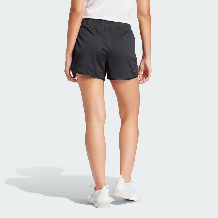 adidas adidas Pacer Essentials Knit High-Rise Shorts Funktionsshorts Damen - Black - 1 | SportScheck